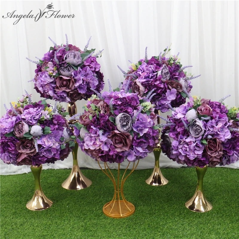 35cm/45cm Lavender Wedding Table Centerpieces Floral Ball A313 A5351 A4522