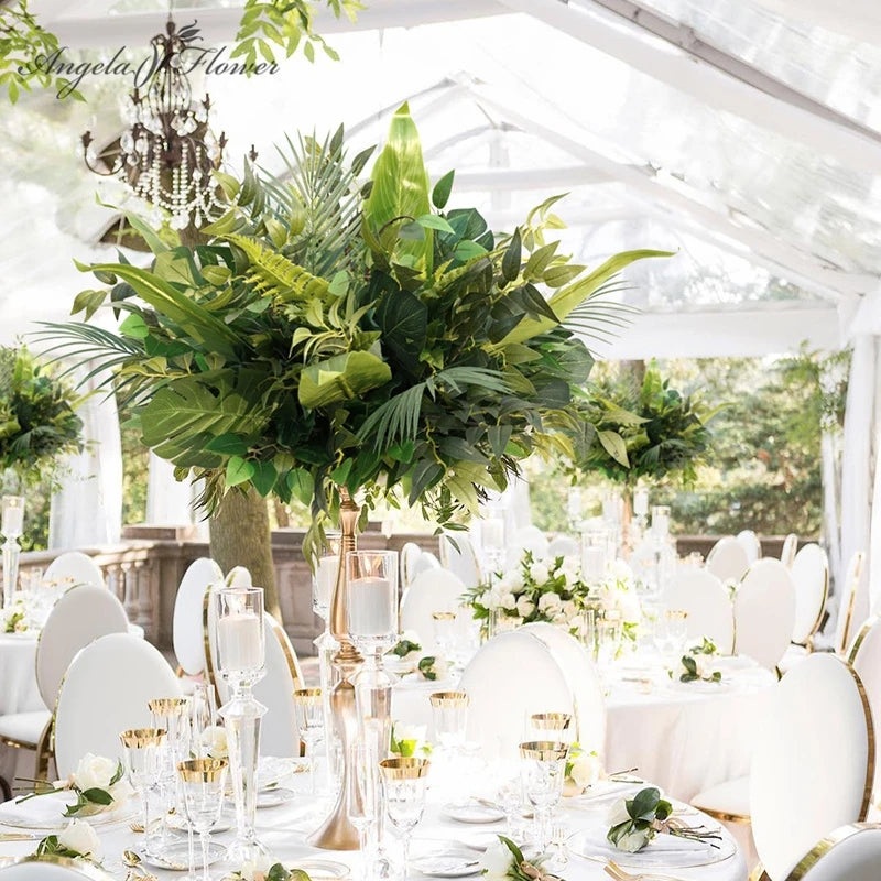 A243 A7970 A8246 Green Series Wedding table Center piece PROM Event Party Floor flower