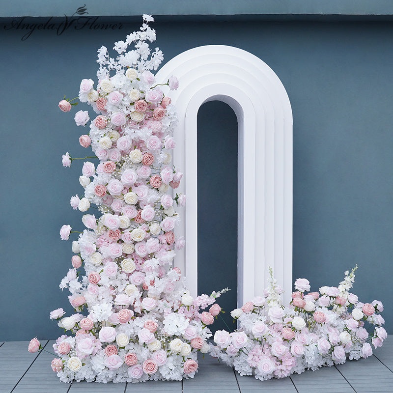 A356 A7723 Wedding Backdrop Arch KT Board Decor Floral Arrangement
