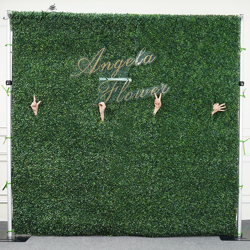 A8042 Creative Milan Turf Cloth Green Plant Flower Wall Wedding Background Wall