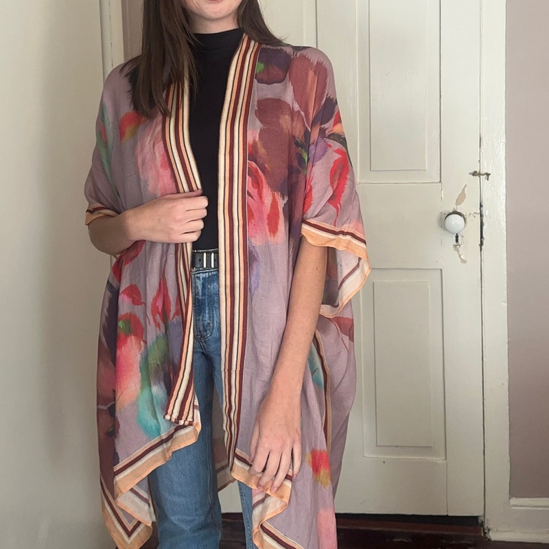 Conspicuous Kimono – Lilac-Lilac