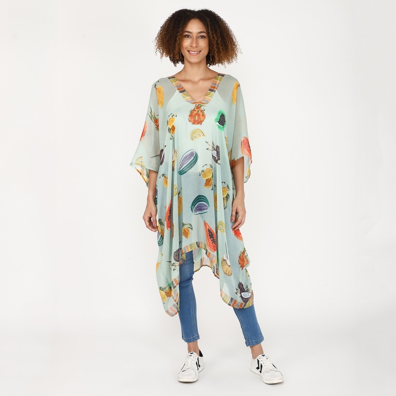 Summertime Tunic – Sage-SAGE-ONE SIZE
