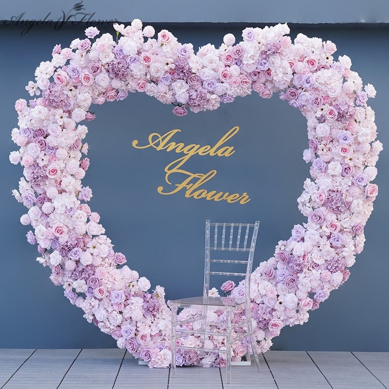 A7779  Pompom 5D Floral Row Runner Wedding decor Floral Arrangement Decor