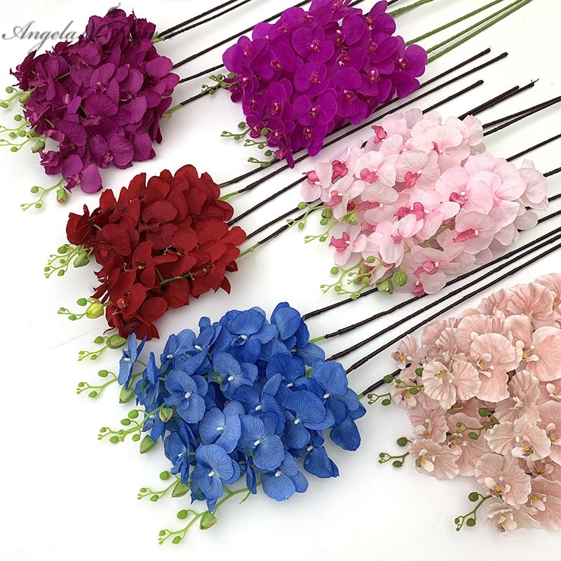 A4345 Orchid Phalaenopsis Artificial Flower Wedding Floral Arrangement