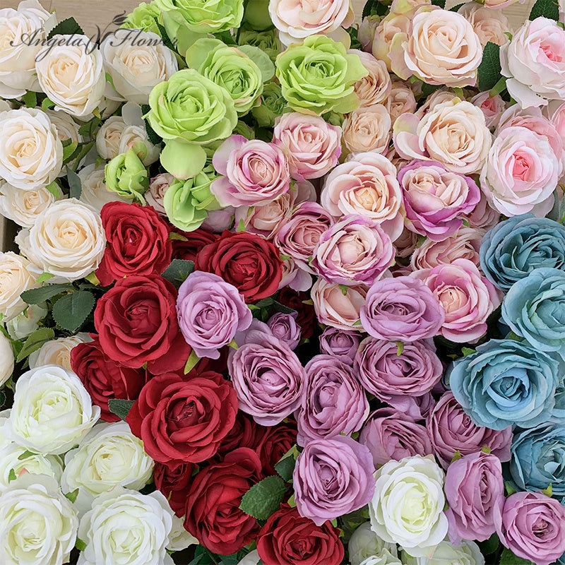 A4761 40pcs/Lot 62cm Rose Silk Fake Artificial Flower