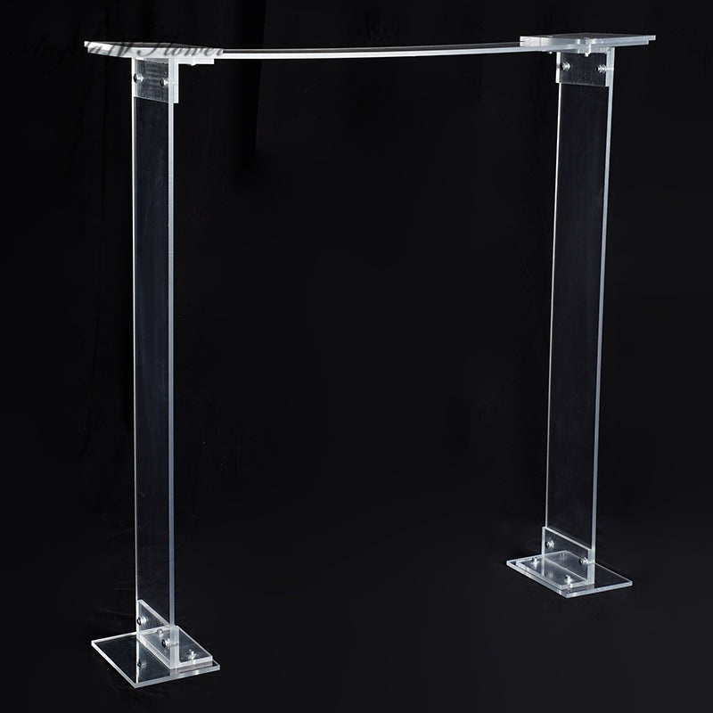 A5888 Transparent Acrylic Flower Stand Wedding Centerpieces Decor Event Accessories