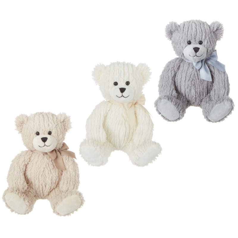 Ripley Bear by Ganz-Grey & Cream & Tan