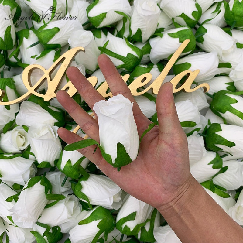 A2320 200pcs Rose Bud Wedding Floral Arrangement Accessory DIY Materials