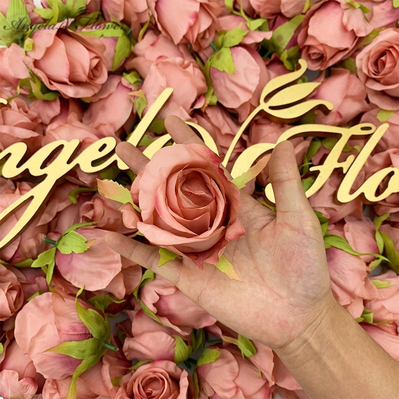 A4067 100Pcs Artificial Rose Flower Heads Wedding Arrangement Floral Accessories