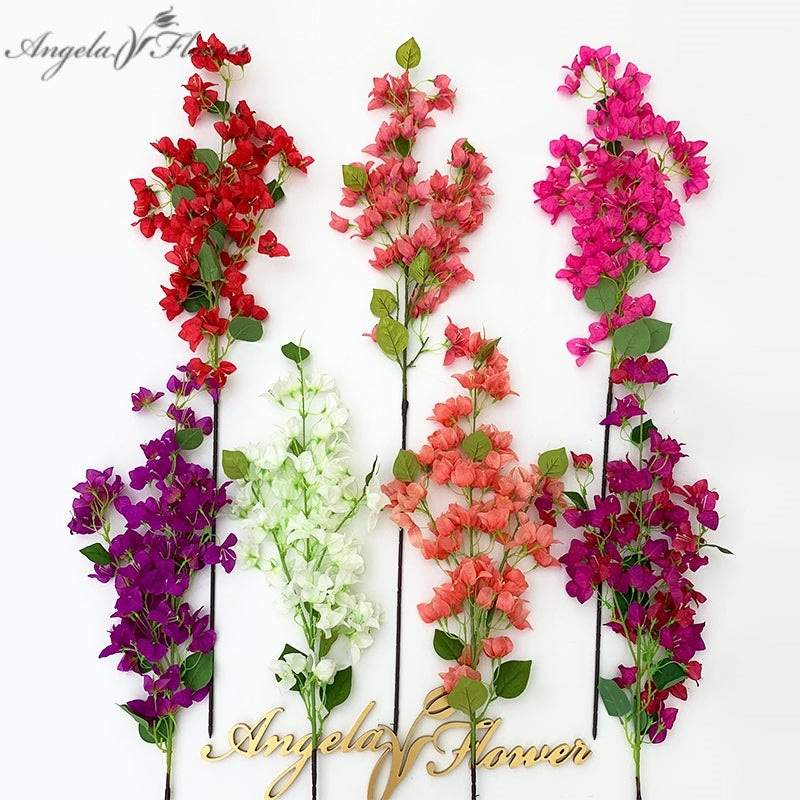 A5858 50Pcs Artificial Bougainvillea Wedding Arrangement Floral Accessories