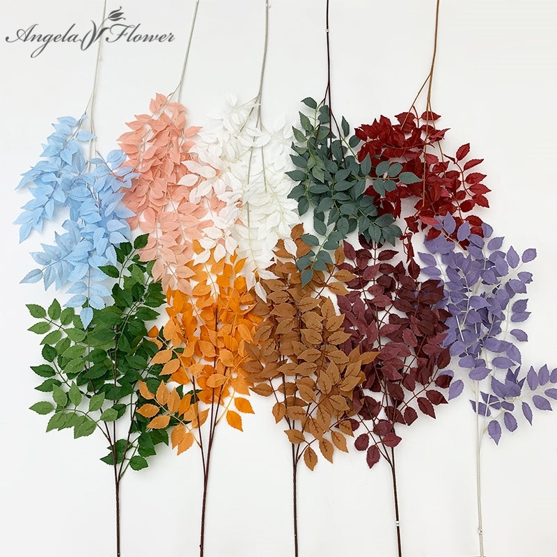 A6969 20pcs/lot Artificial Leaves Wedding Flower Ball Centerpiece Accessories