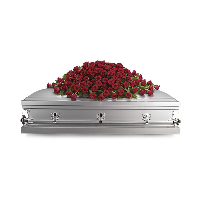 Greatest Love Casket Spray-Closed Casket & For Open Casket