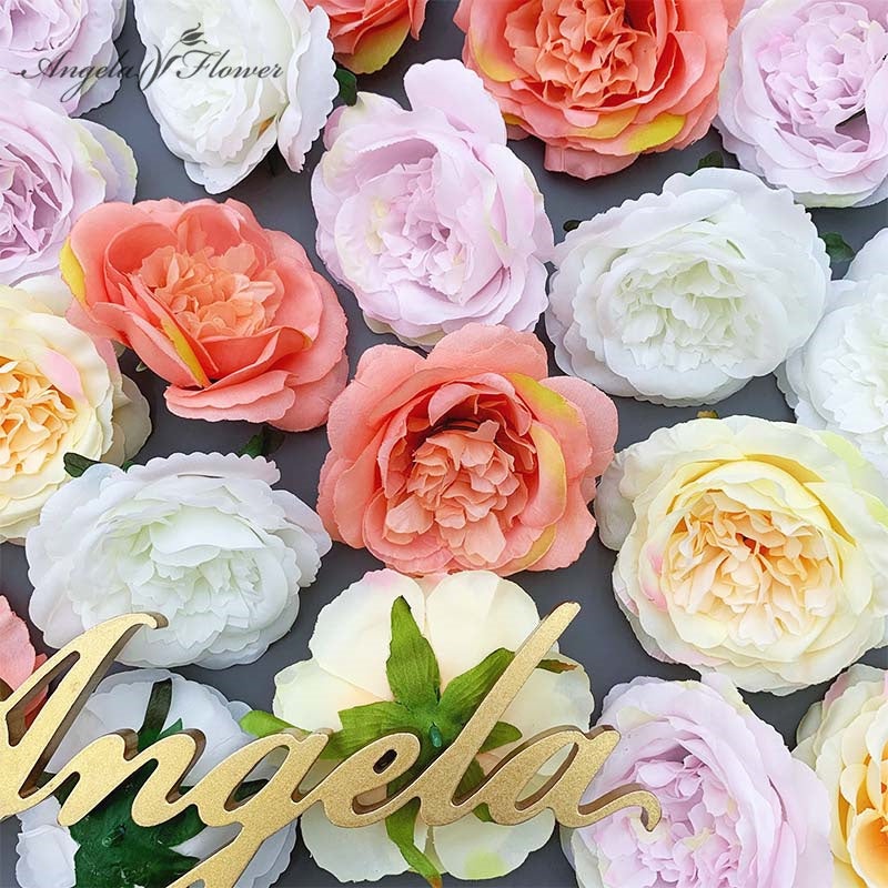 100 pieces/batch of 10cm silk rose head home decoration material A2890