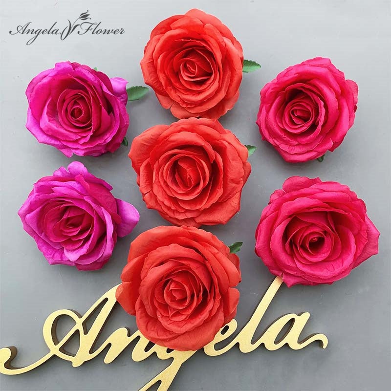 100 pieces/batch of 10cm silk roses artificial flower arrangement material A9999