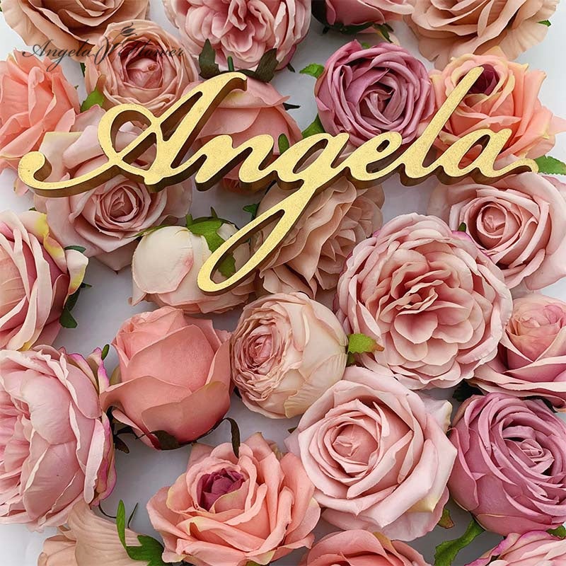 100 pieces/batch of silk rose peony flower head material A8104-2225