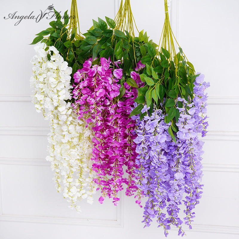 24 pieces/batch of artificial wisteria flower arrangement material A2004