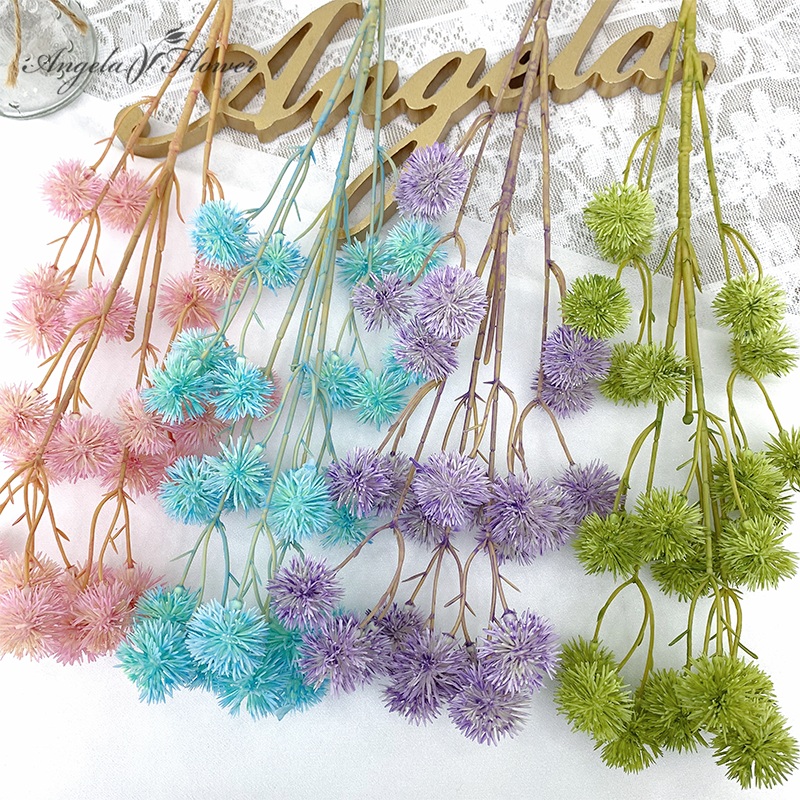 30 pieces/batch of artificial plastic thorn balls DIY floral material A5641