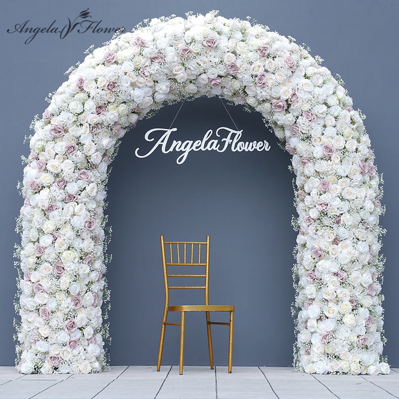 Luxury Wedding Backdrop Arch Arch Floral Arrangement Props A8658+8671+8672