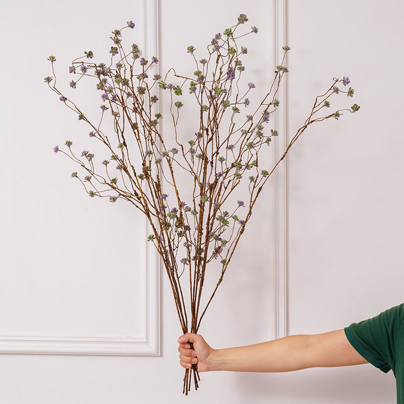 A2089 10pcs 80cm Artificial Small Rose Head Plant Branch