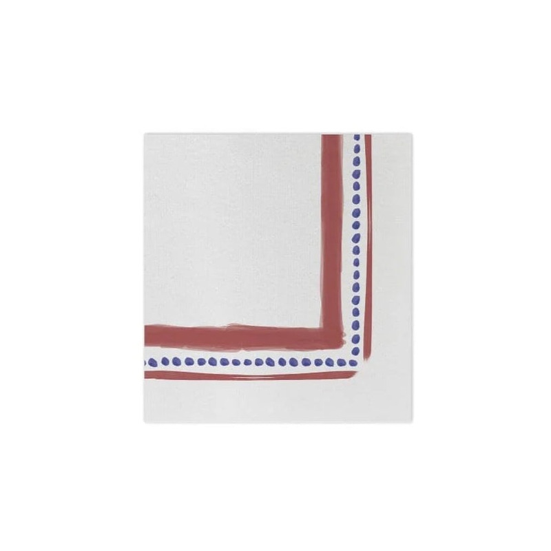 Campagna Red and Blue Papersoft Napkins