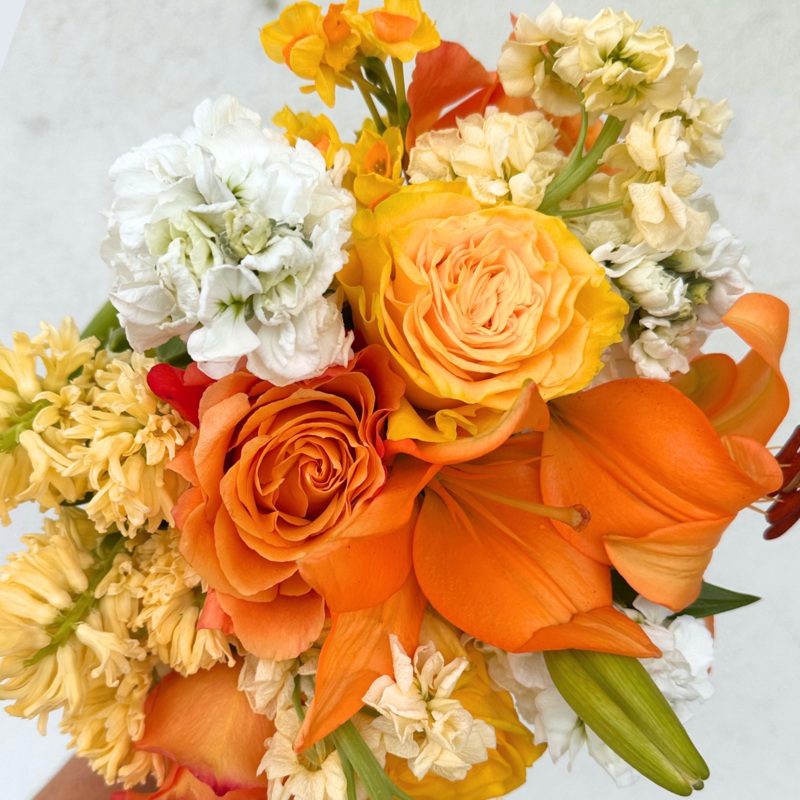 Designer’s Choice Arrangement – Sunrise Hues