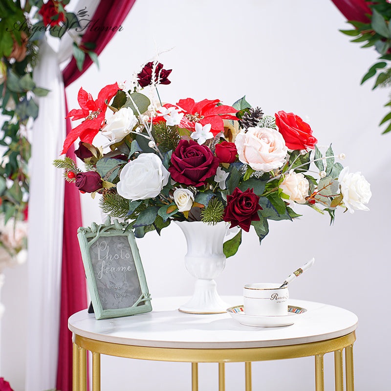 A866202 Christmas Series Vase Flower Birthday Party Decor Banquet Supplies