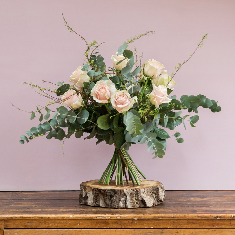 Bliss Bouquet-Without Vase & With Vase (35)-No aqua required & Aqua required (1.50)