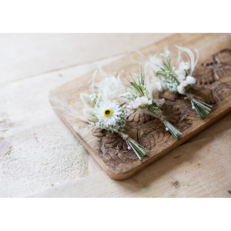 Dried flower Gentleman’s Buttonhole