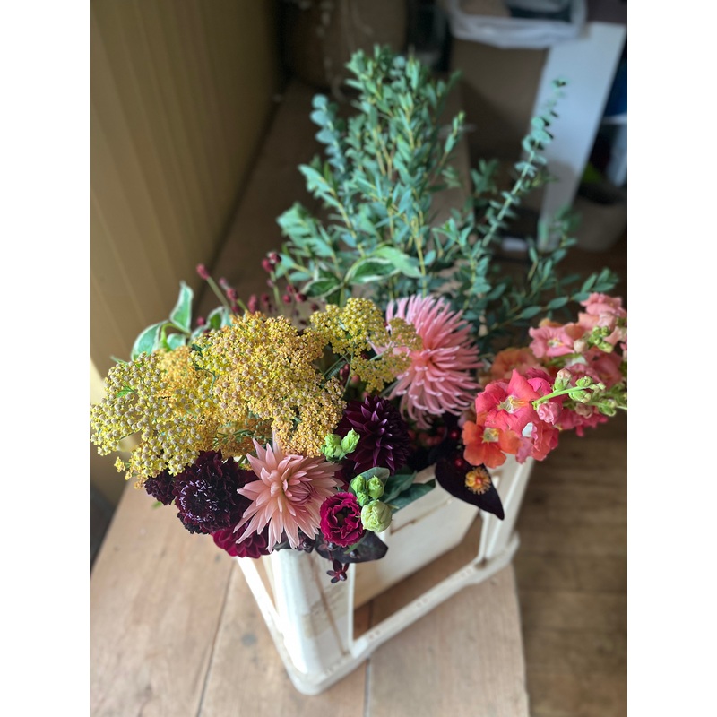 Rich Tones Mixed Bucket of stems