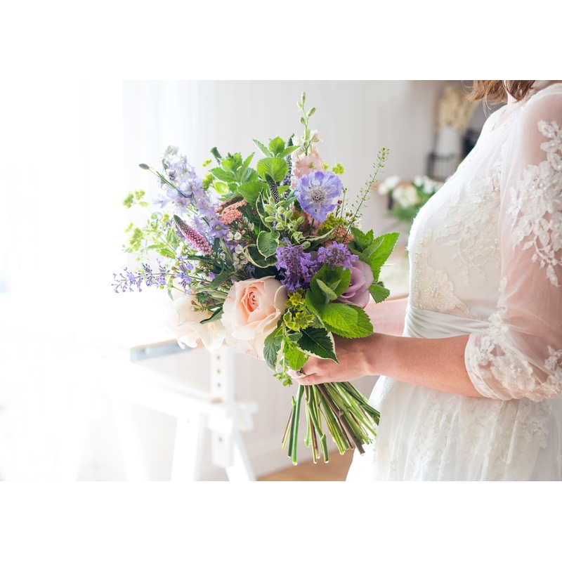 Soft Pastels Bridal Bouquet