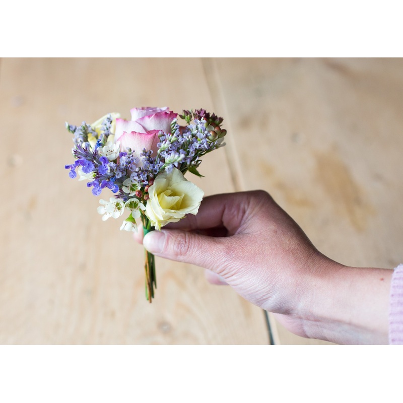 Soft Pastels Ladies Corsage