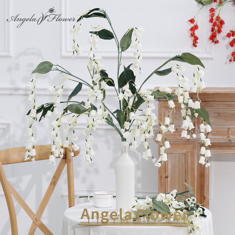 A4279 10pcs/lot 85cm Artificial Flower Branch Wedding Floral Material Props