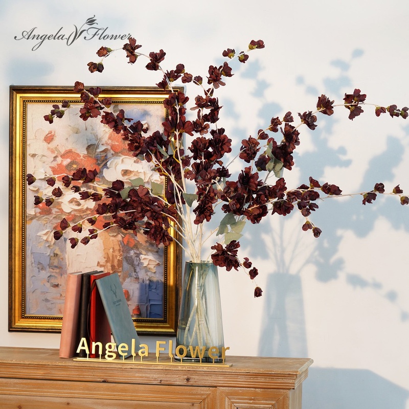 A7788 10pcs/lot 3.6ft Artificial Flower Branch Floral Material Home Room Decor Props