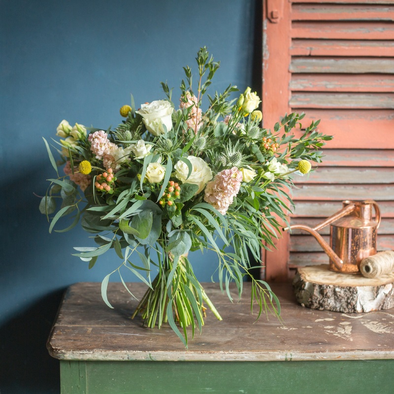 Blush Bouquet-Small & Medium & Large & Luxurious-No aqua required & Aqua required