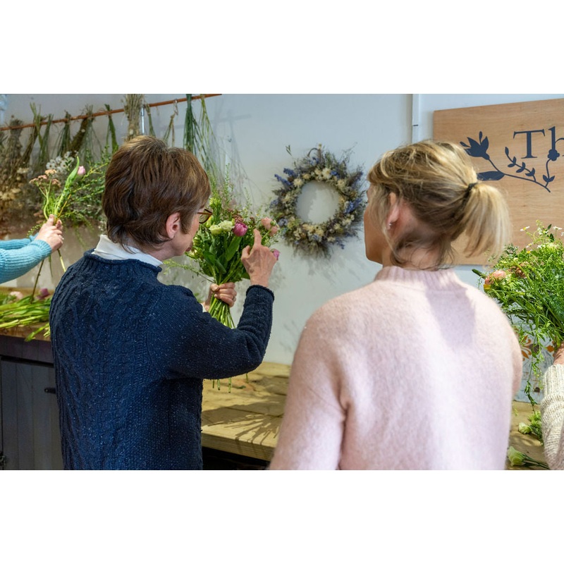 Floristry Course Spring / Summer 2025, five session course @ WHEELBIRKS on WEDNESDAYS (from 7th May)