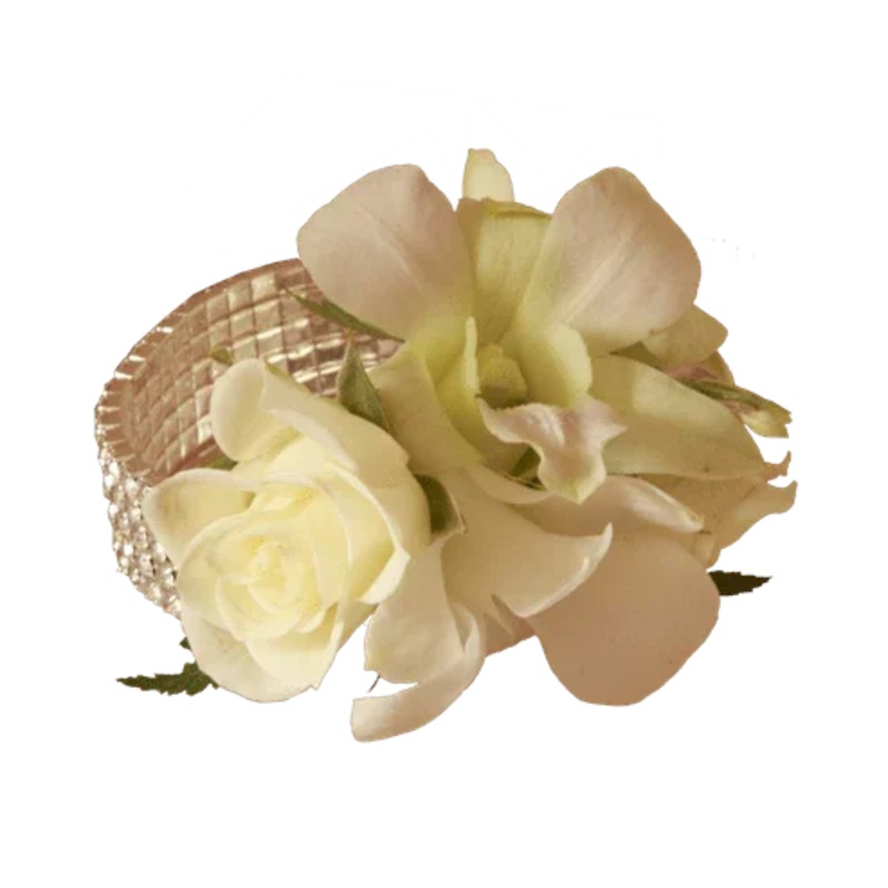 Singapore Orchid Wrist Corsage – Call for quote