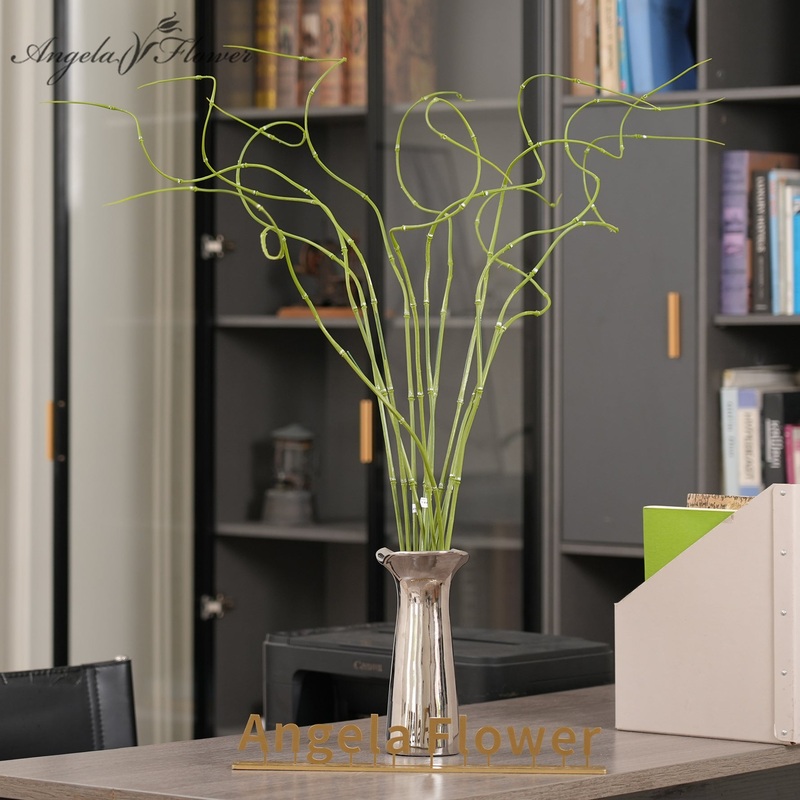 A1998 30pcs 3.44ft Luxury Artificial Bamboo Branch Home Room Decor Props