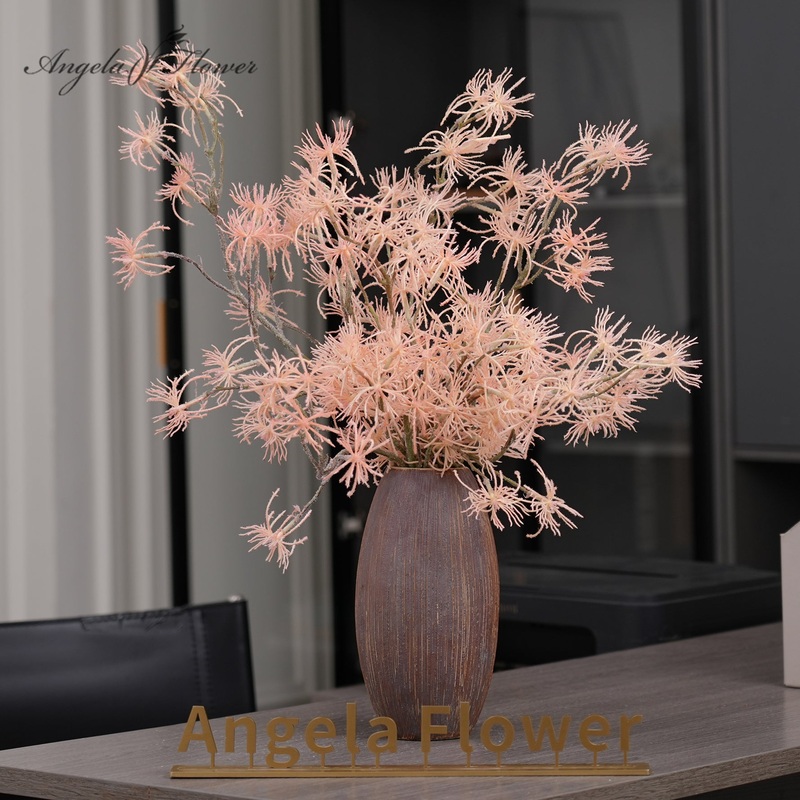 A2024 10pcs/lot 2.62ft Artificial Flower Branch Home Event Decor Supplies