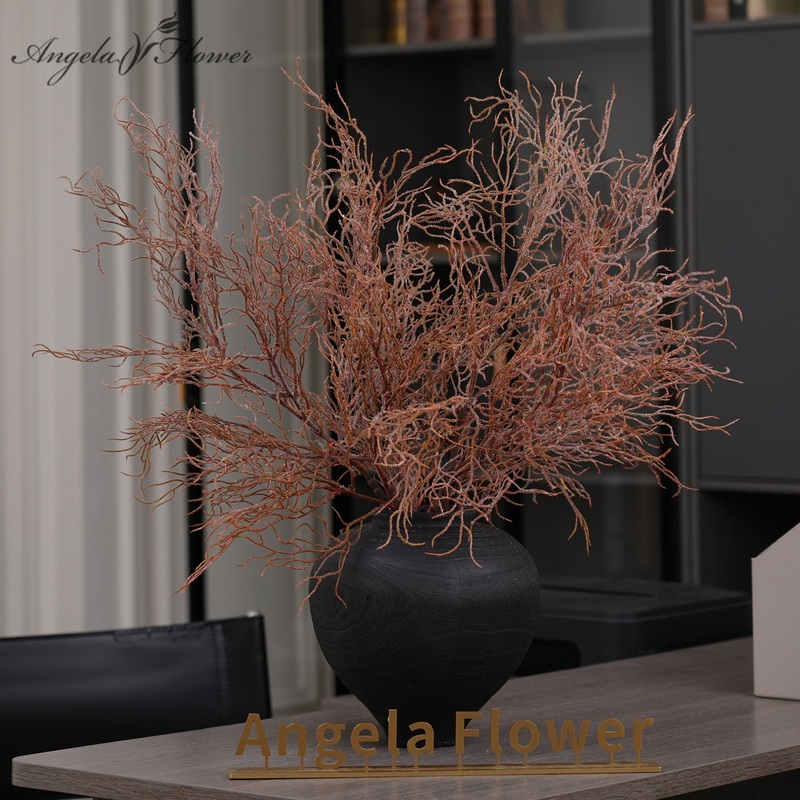 A2024 10Pcs/Lot 2.78ft Artificial Plant Branch Home Decor Floral Material