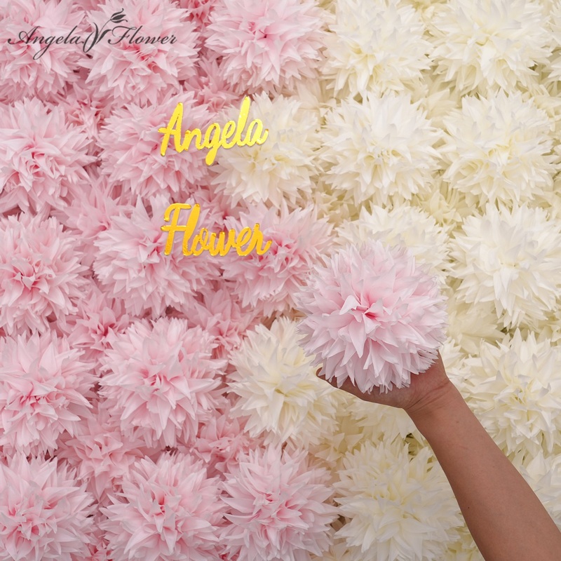 A467001 50pcs/lot Dandelion Pompom Flower Heads Wedding Flower Material