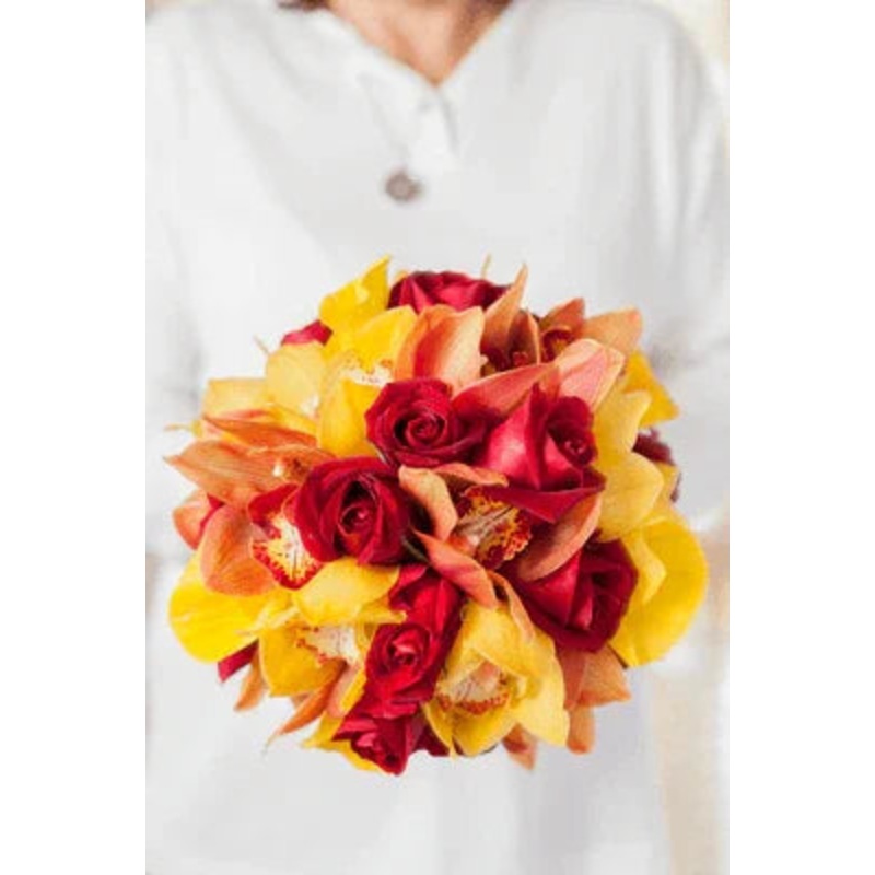 Rose Orchid and Calla Bouquet – Call for quote