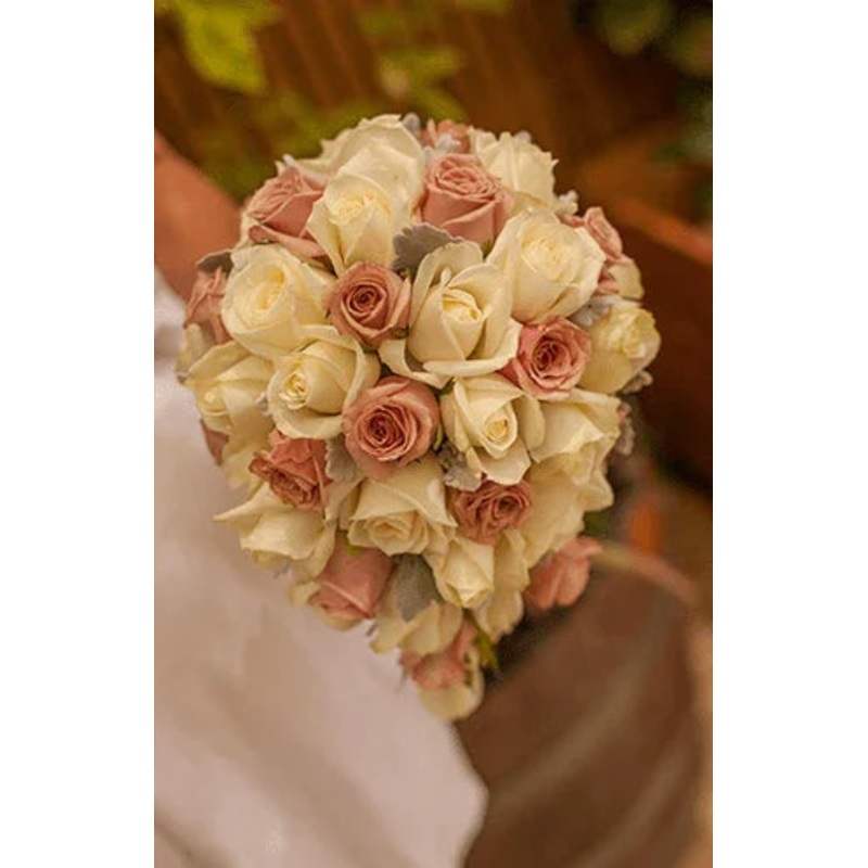 Tear Drop Wedding Bouquet- Call for quote