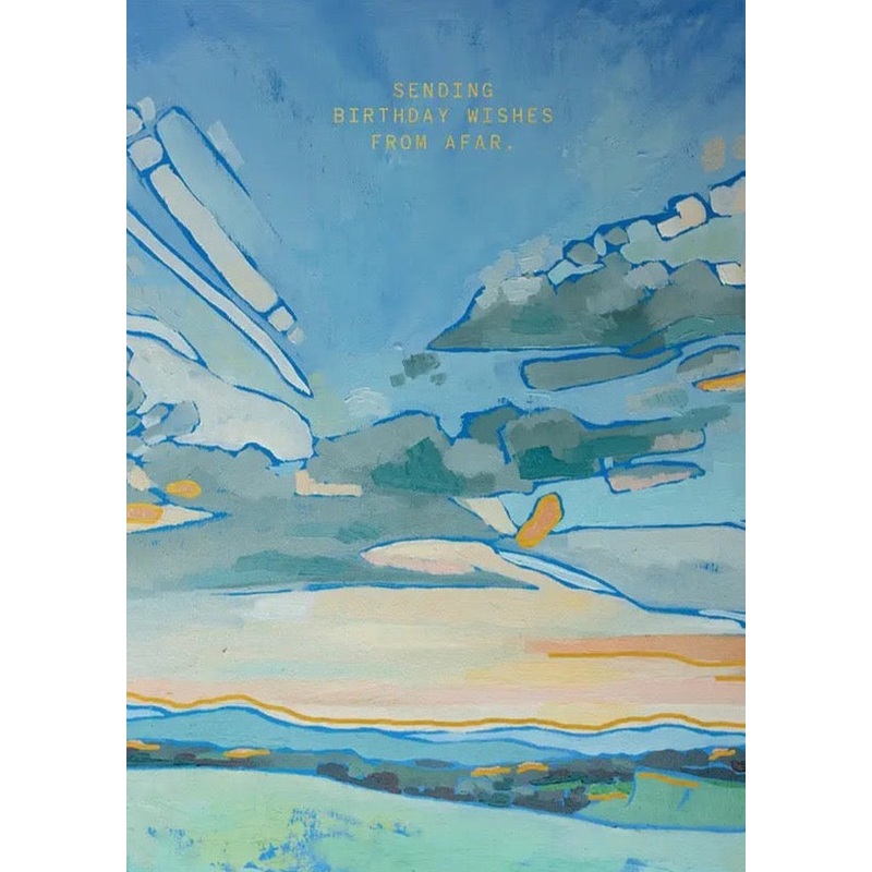 Birthday Wishes From Afar Card