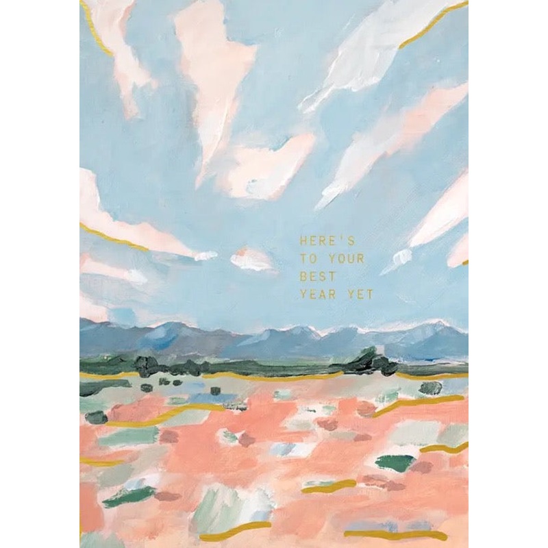 Far Away Mountains Card