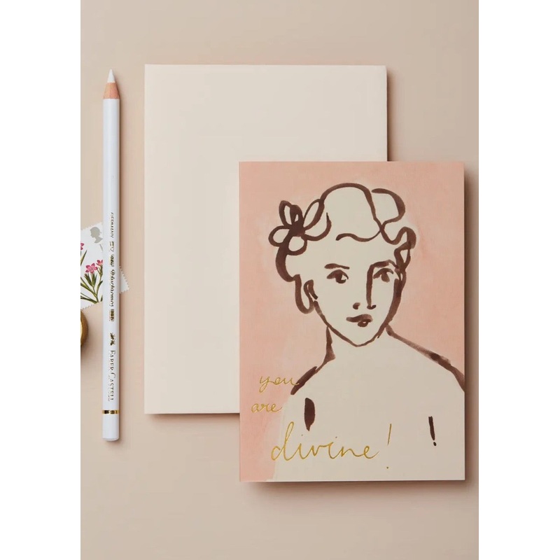 Portrait ‘You Are Divine’ Card