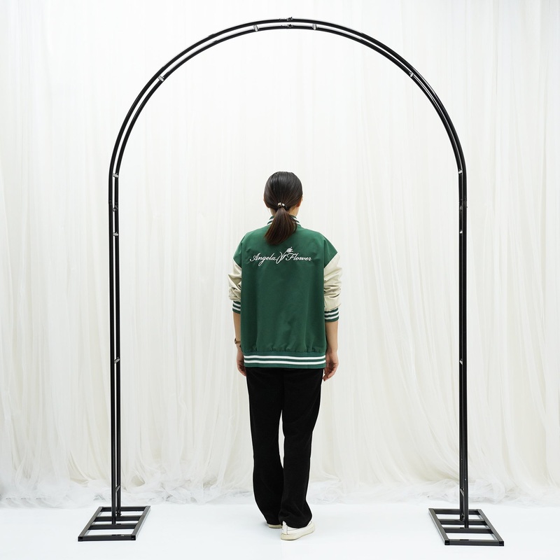 S-A4175 Iron Metal Semicircle Arc Arch Wedding Flower Stand