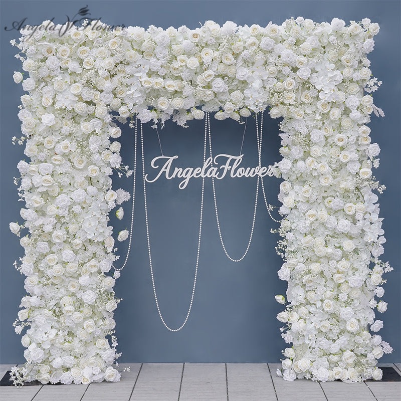S-A8240 Outdoor Wedding Flower Frame Cloth Floral Arrangement Event Props