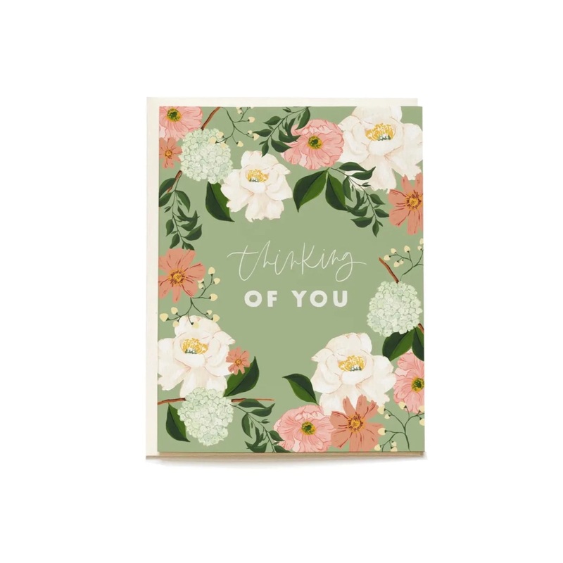 Sage Rose Sympathy Card