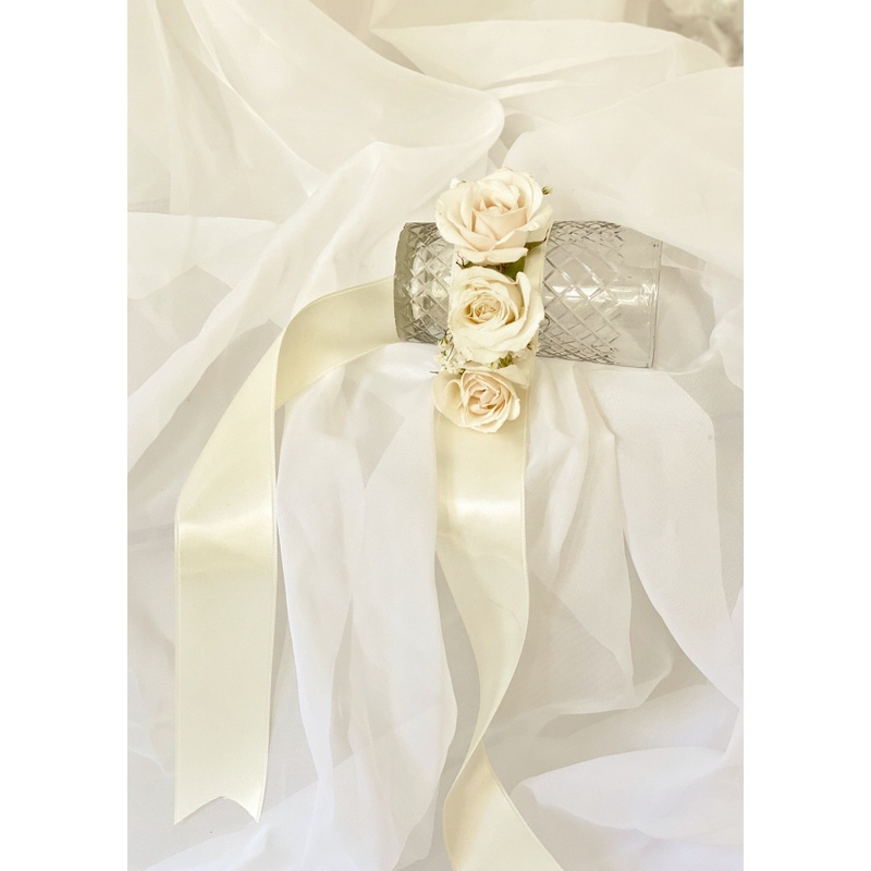 The Corsage-Timeless Neutrals & Seasonal Brights & Bold Jewel-Tones-Pin-On Corsage & Wrist Corsage