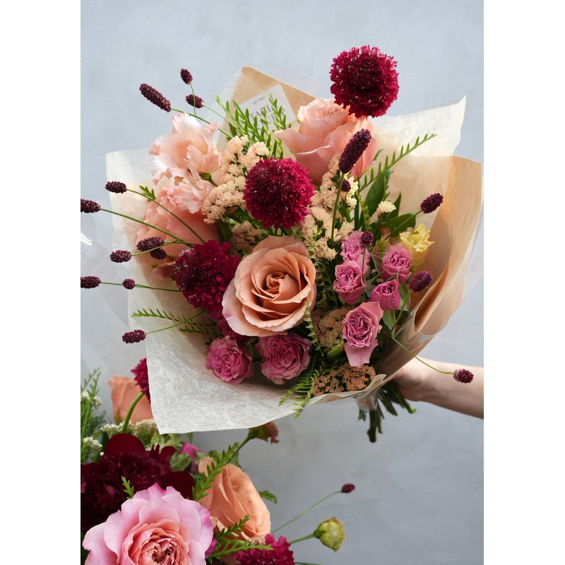 Center Of Attention Hand-Wrapped Bouquet